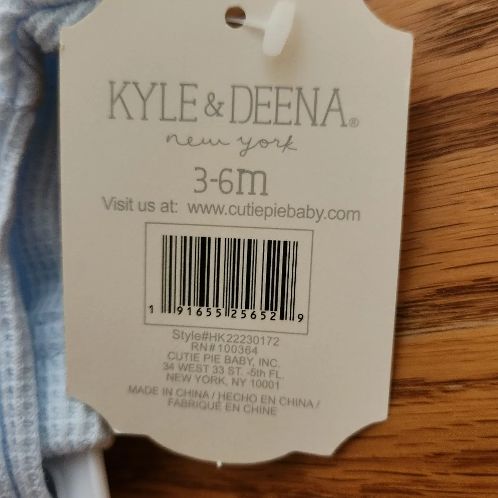 Kyle & Deena (3 Piece Set); bodysuit, pant, hat